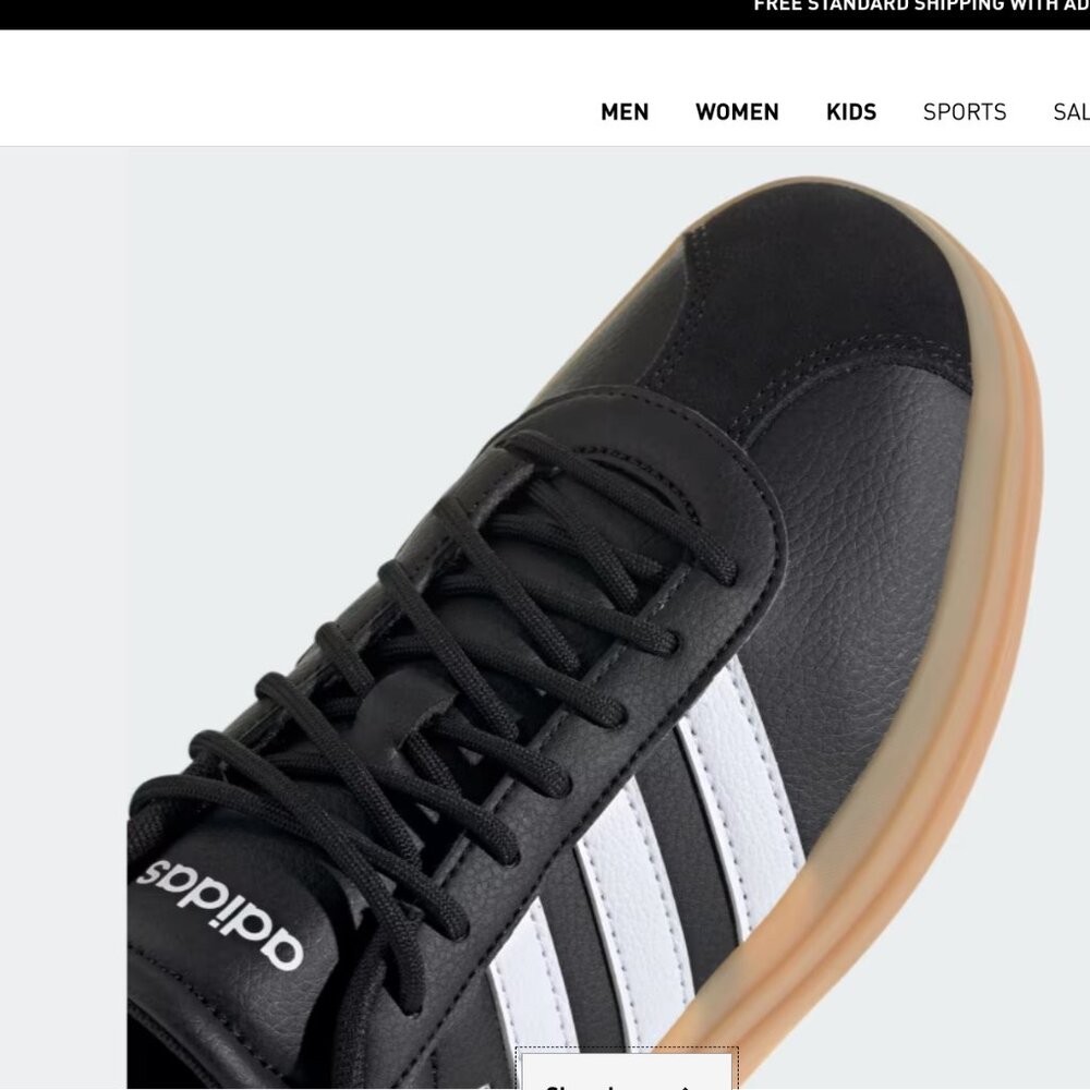 Adidas Black and White Sneakers SZ 9.5 women’s - Picture 15 of 16
